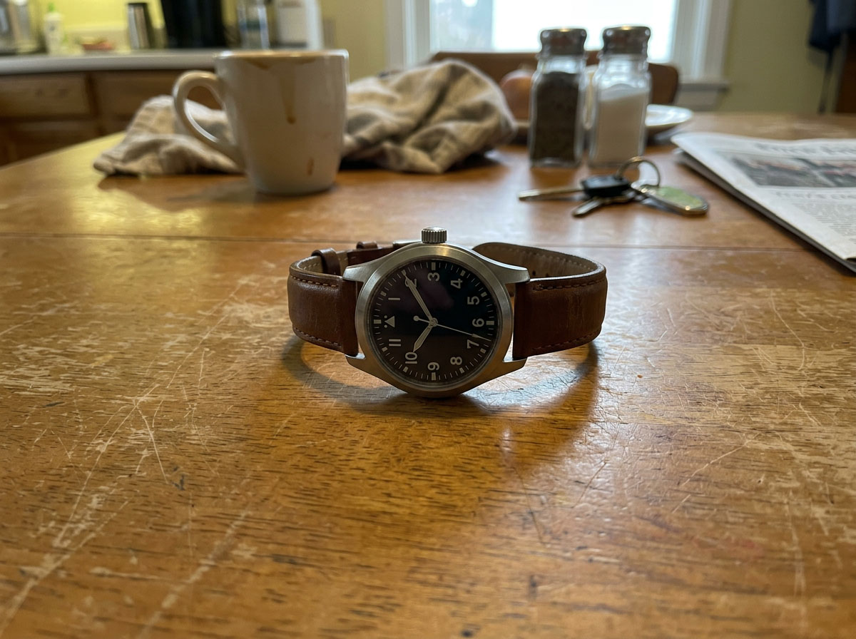 Before product enhancement — raw product shot